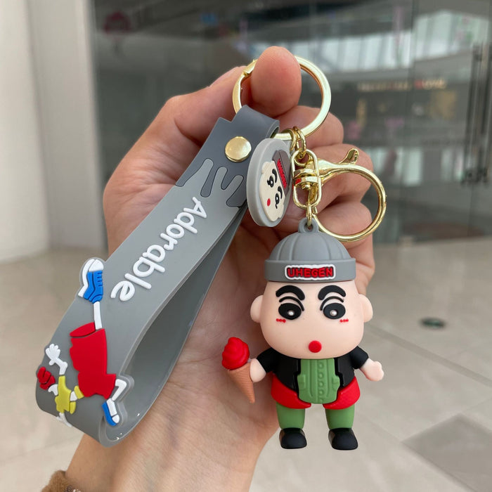 Wholesale Car keychain figurine new keychain backpack pendant backpack hanging decoration