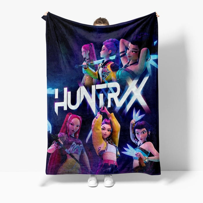 Wholesale Anime peripheral cute blanket nap blanket flannel print for warmth