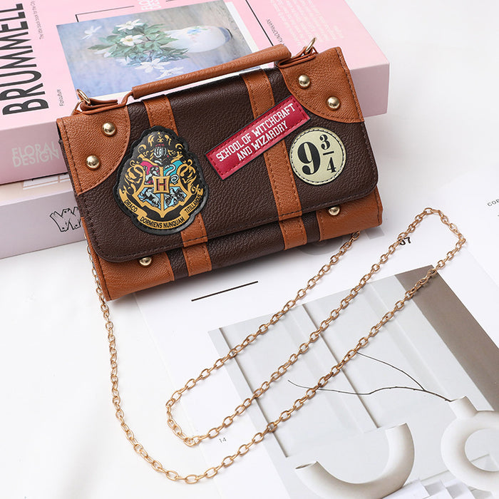 Wholesale Simple Retro Shoulder Chain Wallet for Women Universal Studios Harry Potter Clutch