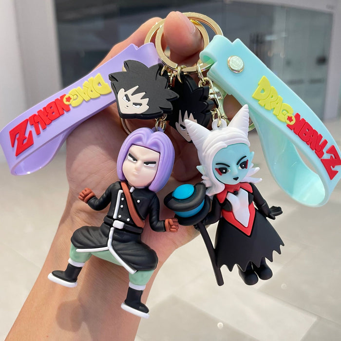 Wholesale Keychain Creative Soft Plastic Doll Car Pendant Backpack Pendant Small Gift