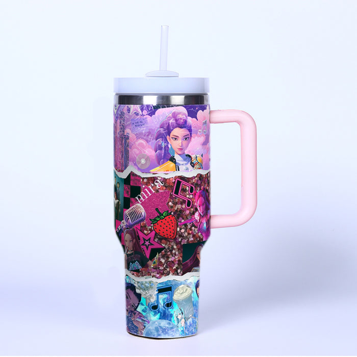 Wholesale K-POP Stainless Steel  Thermos ice bullies cup