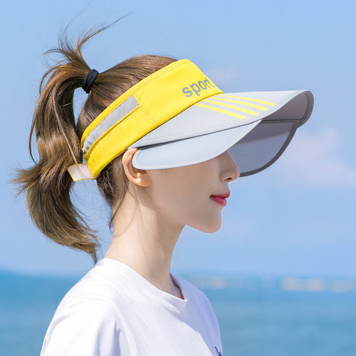 Wholesale Summer sun hat, sun protection, face protection, sun hat, sun protection, empty top hat, UV protection
