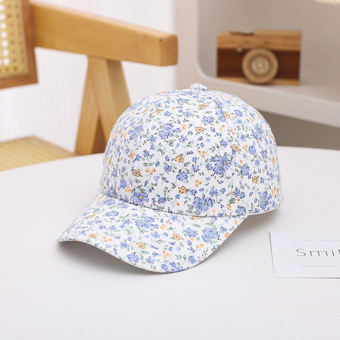 Wholesale Children's Hat Fashion Graffiti Printed Baby Baseball Hat Sunshade Duck Tongue Hat