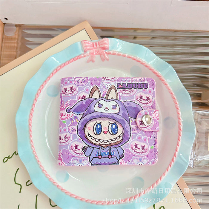 Wholesale Short Wallet Coin Purse Student Small Wallet Card Bag Carry-on Small Money Bag  Cartoon Periphery