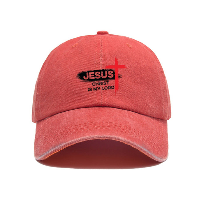 Wholesale New washed vintage letter duckbill cap with soft top and retro baseball cap for sun protection