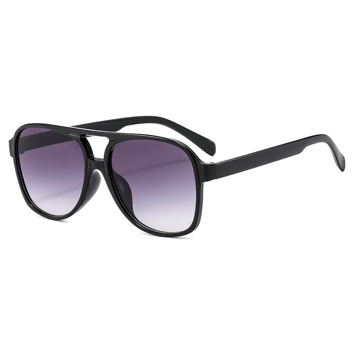 Wholesale Large Frame  Double Beam Sunglasses