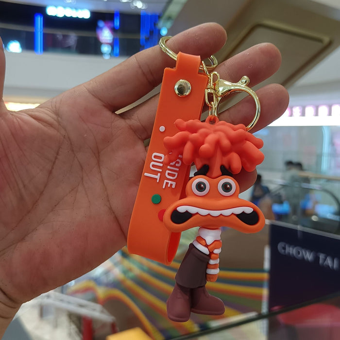 Wholesale PVC Cartoon Doll Keychain JDC-KC-KuangK010