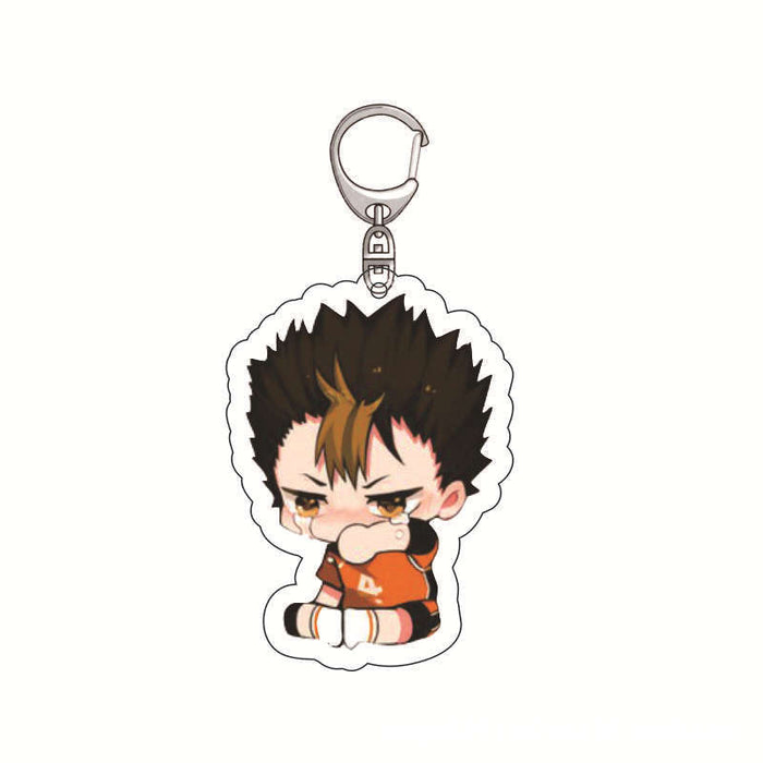 Wholesale Anime-themed keychain cute acrylic pendant
