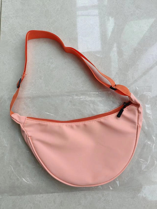 Wholesale Nylon crossbody bag, lightweight small shoulder bag, simple single shoulder canvas bag