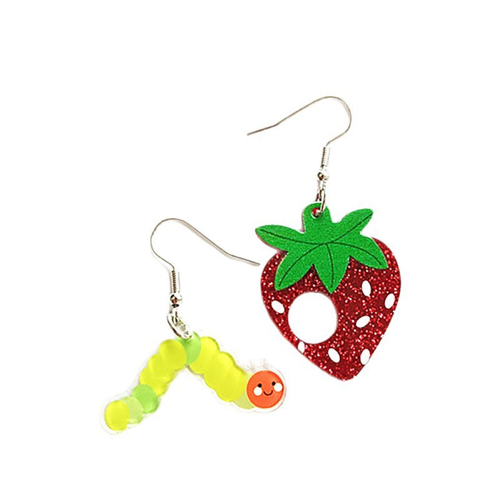 Wholesale New Earrings Creative Animal Fashion Personalized Acrylic Printed Earrings for Women