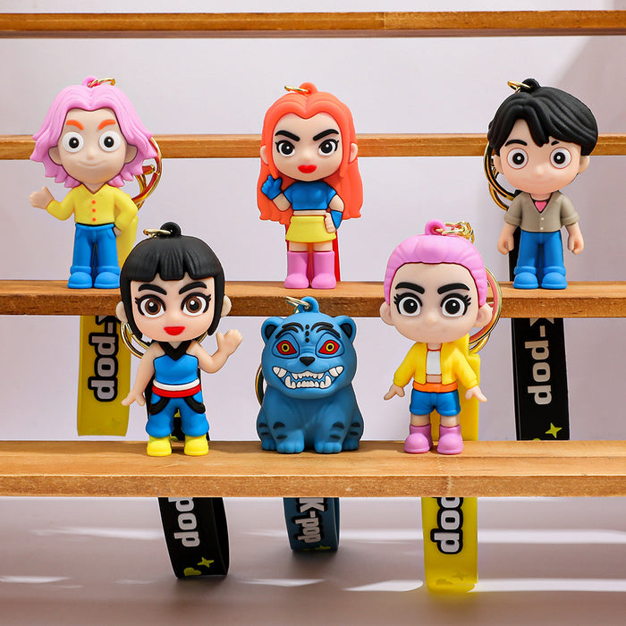 Wholesale Kpop Bag Charm Anime Keychain