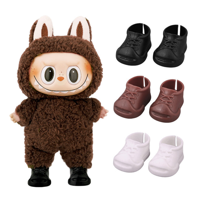 Wholesale Shoes suitable for 17 cm doll shoes sneakers universal cotton doll