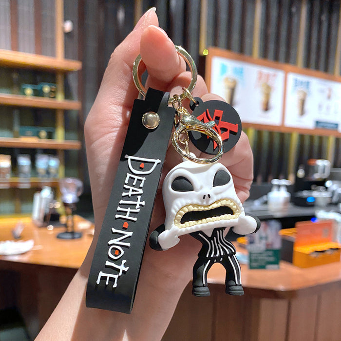 Wholesale Silicone Keychain Trendy Christmas Bag Charm