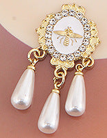 Wholesale Alloy Accessories Pearl Tassel Love Pendant Accessories