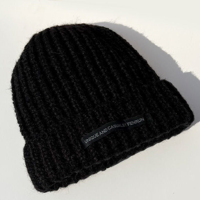 Wholesale Versatile Wool Hat Fashionable Winter Warm Knitted Hat For Men Women