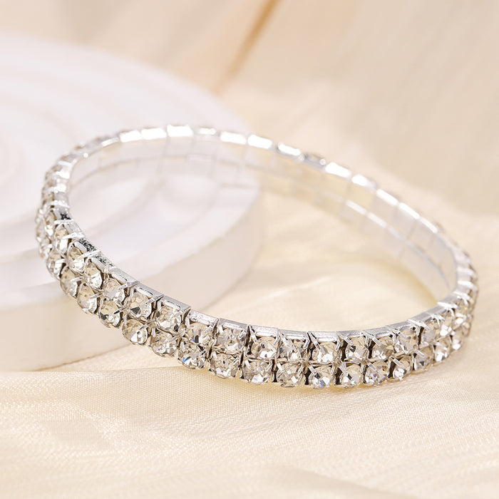 Wholesale Diamond Alloy Bracelet JDC-BT-Liyang003