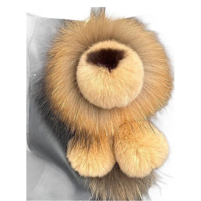 Wholesale Cute car keychain pendant plush gift bag pendant gift