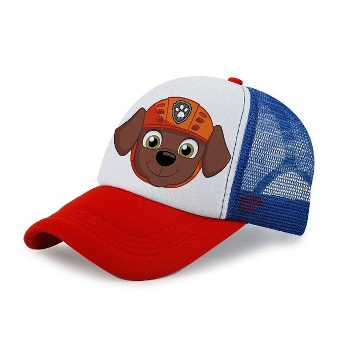 Wholesale Cartoon Character Ball Cap Mesh Breathable Dome  Sports Hat