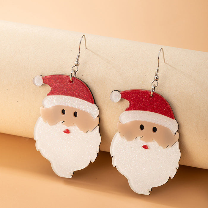 Wholesale Christmas Alloy Cartoon  Earrings Fashion Gift for Women MOQ≥2