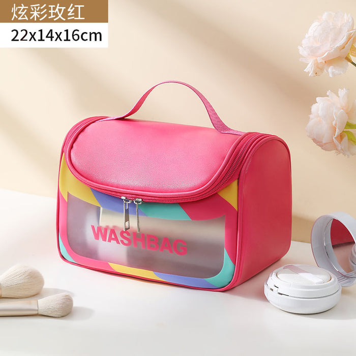 Wholesale Cosmetic bag large capacity cosmetic storage bag portable waterproof toiletry bag