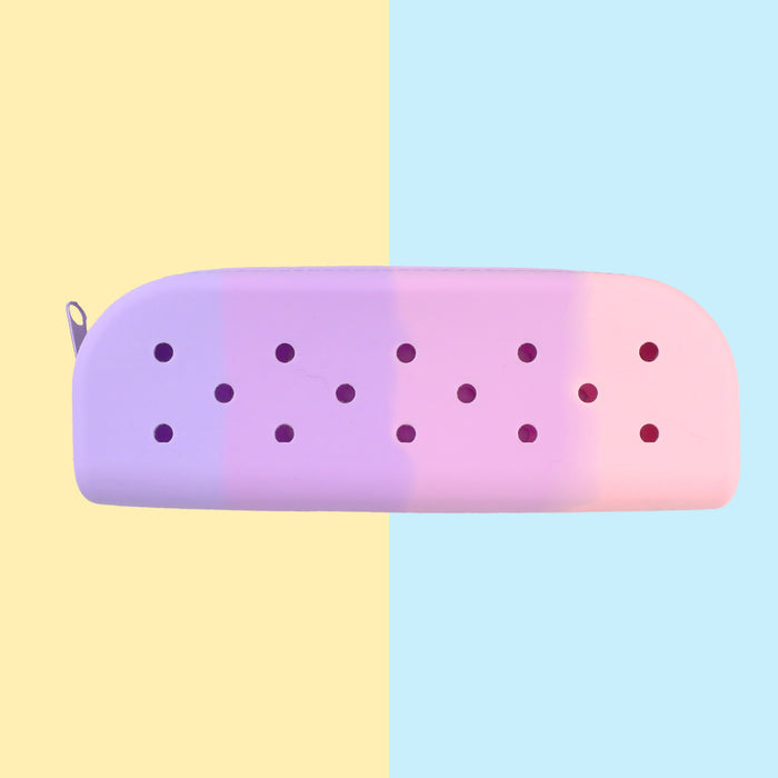 Wholesale 10PCS DIY Silicone Hole Pencil Case JDC-PC-GangDa001