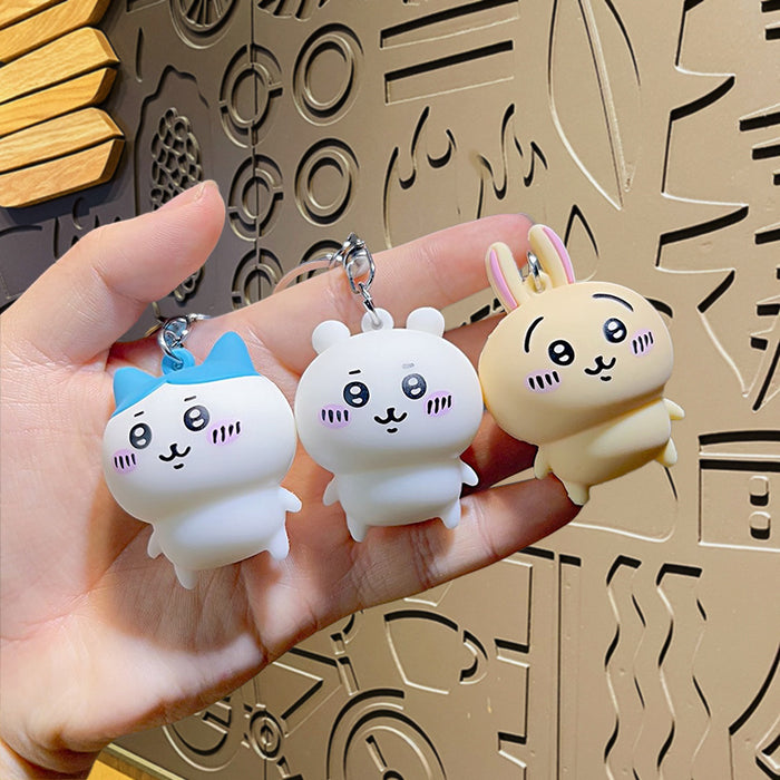 Wholesale cartoon cute online red doll cat bear rabbit pendant small gift