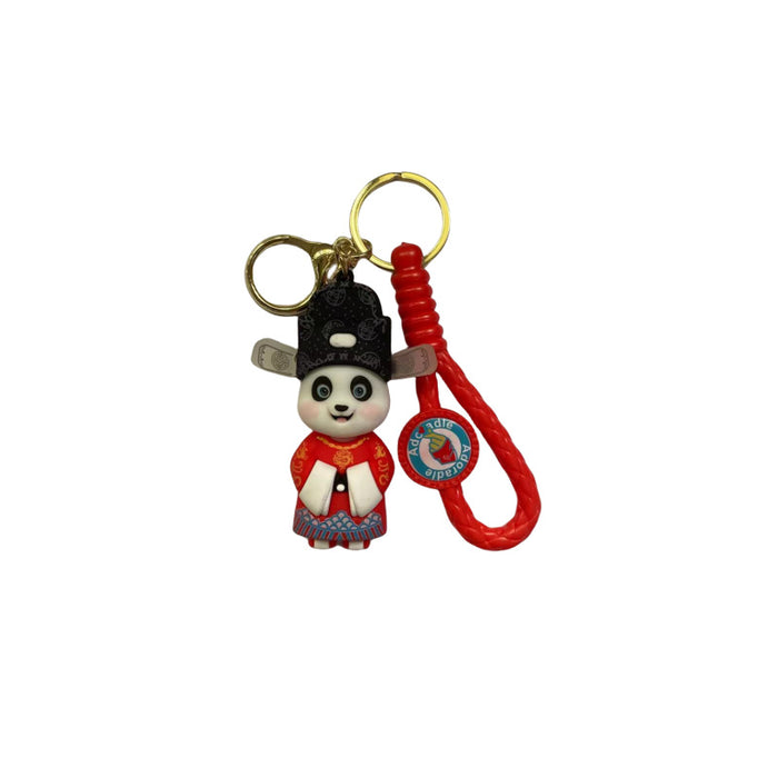 Wholesale Silicone Cartoon Doll Keychain JDC-KC-MingT192