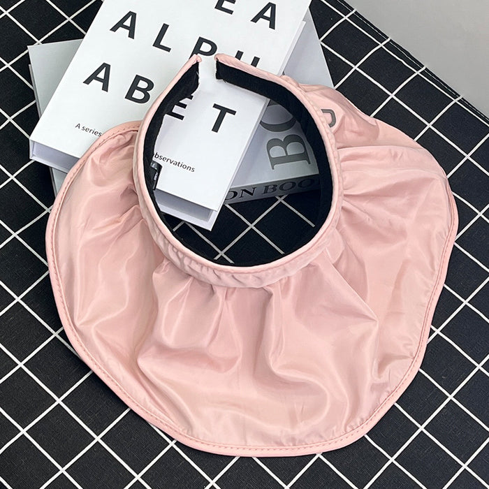 Wholesale Shell hat for sun protection, UV protection, and outdoor sun hat with an empty roof