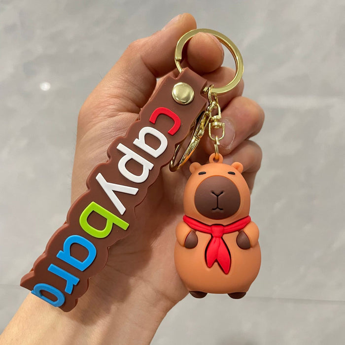 Wholesale PVC Cartoon Doll Keychain JDC-KC-KuangK016