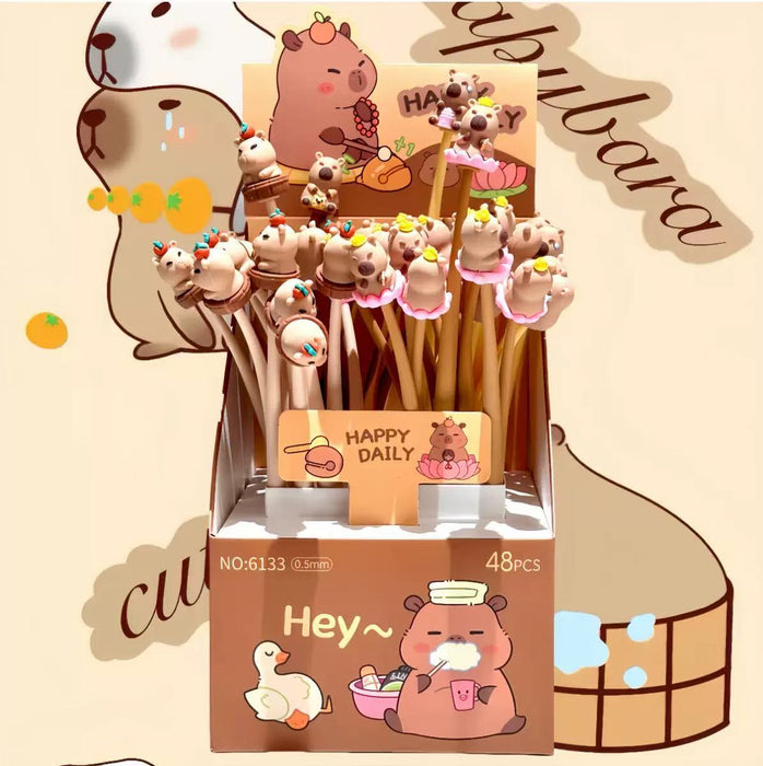 Wholesale Trendy Cartoon Soft Gel Shake Pen - Cute Creative Stationery Gift MOQ≥2