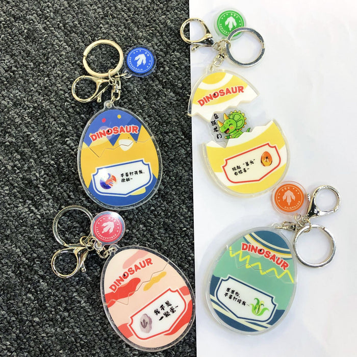 Wholesale Dinosaur keychain customization cartoon anime peripheral customization bag pendant
