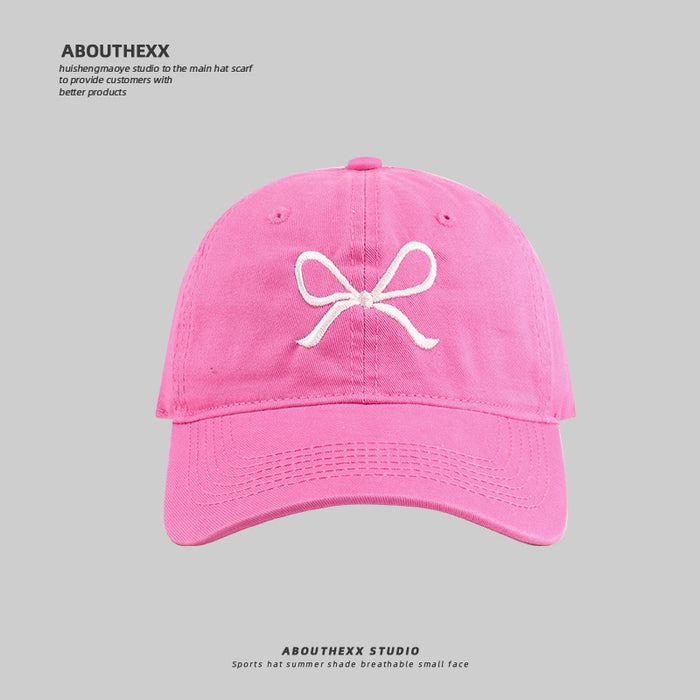 Wholesale Butterfly Embroidered Pattern Duck Tongue Hat Children's Sunshade Baseball Hat