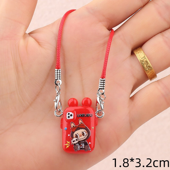 Wholesale Mini cartoon pendant creative accessories doll ornament