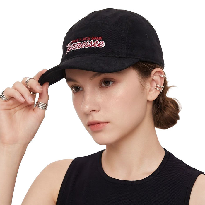 Wholesale Retro Embroidery Five-Panel Baseball Cap Fashion Outdoor Camping Hat Unisex