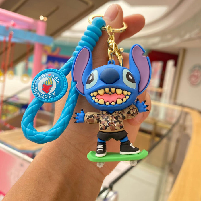 Wholesale Creative cartoon funny Keychain doll bag pendant