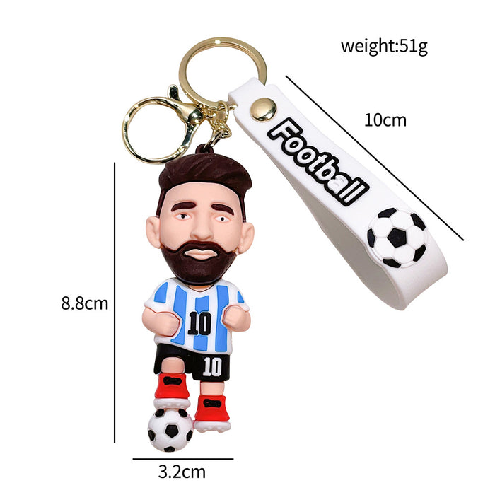 Wholesale Creative New Cartoon pvc Car Keychain  Cute Keychain