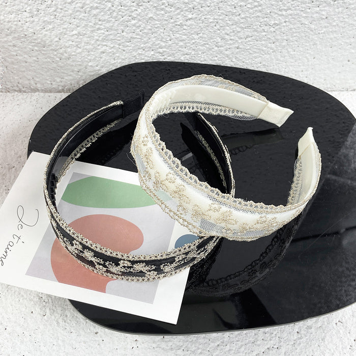 Wholesale Art Lace Mesh Headband JDC-HD-ChaoXuan006