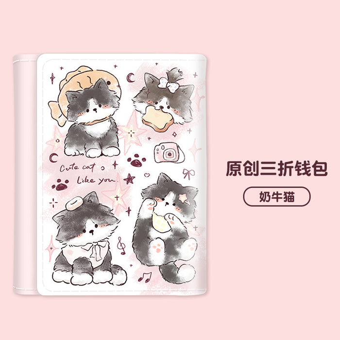 Wholesale Cartoon Cute Original Short Design Wallet