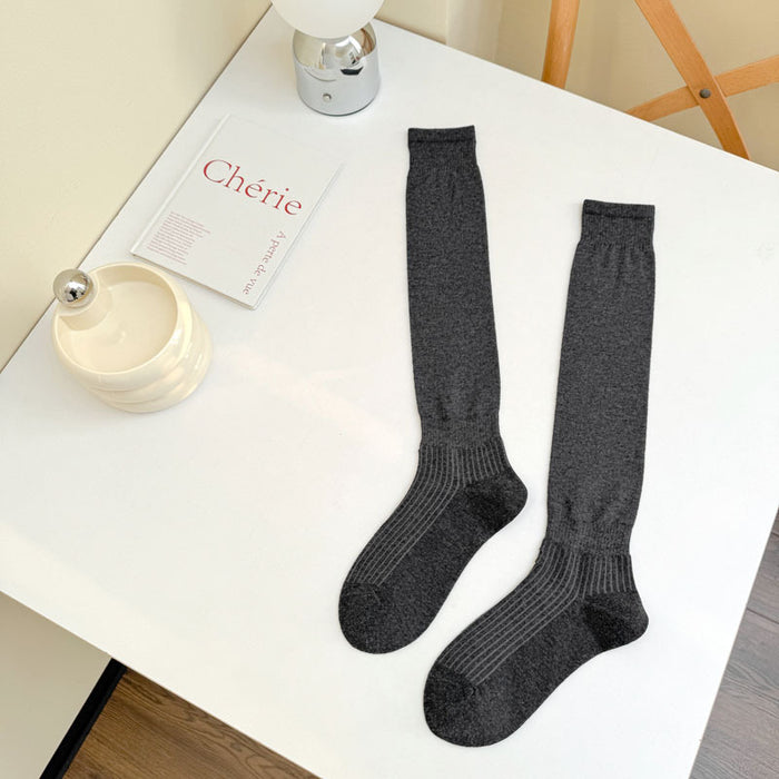 Wholesale Boneless new socks, calf socks, trendy pile socks