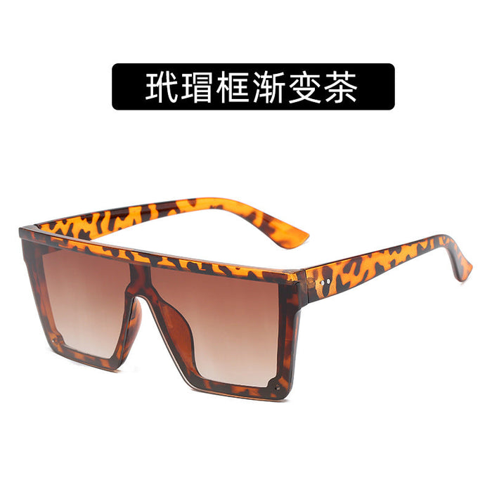 Wholesale square rice nails one-piece lens sunglasses male JDC-SG-XiA019