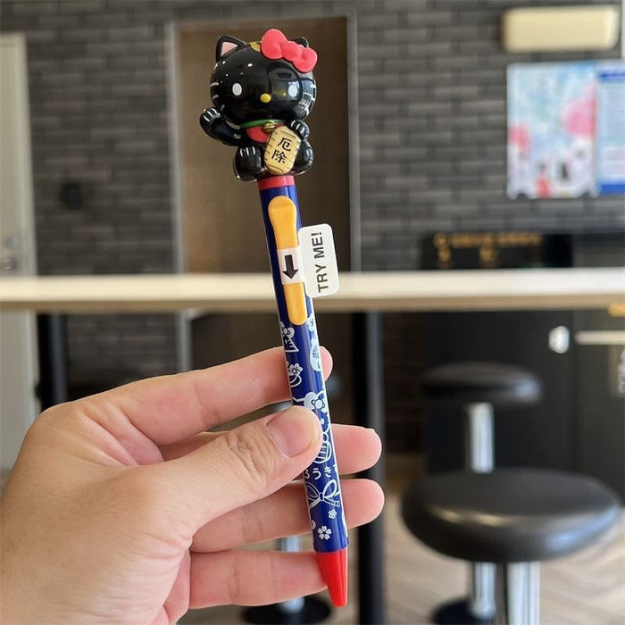Wholesale The lucky cat presses the ballpoint pen