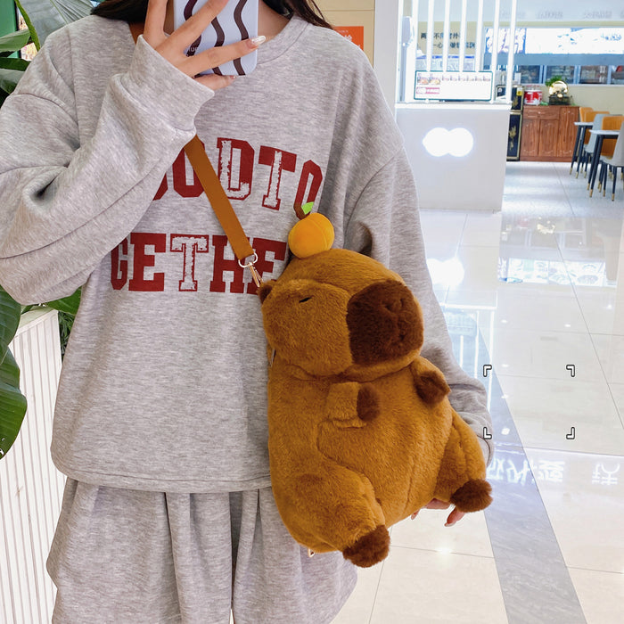 Wholesale Backpack Plush Bag Cute Storage Bag Sweet Girl Gift Funny Doll