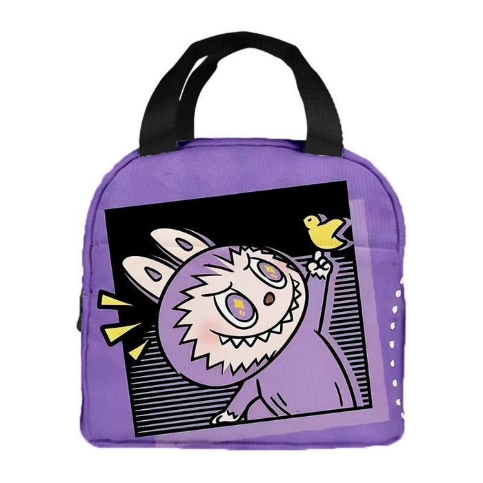Wholesale Lunch Bag Cartoon Handbag Student Lunch Bag Aluminum Foil Insulated Meal Bag Lunch Box Bag