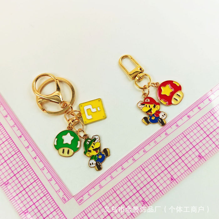 Wholesale Keychain metal pendant jewelry bag student pendant surrounding small gifts