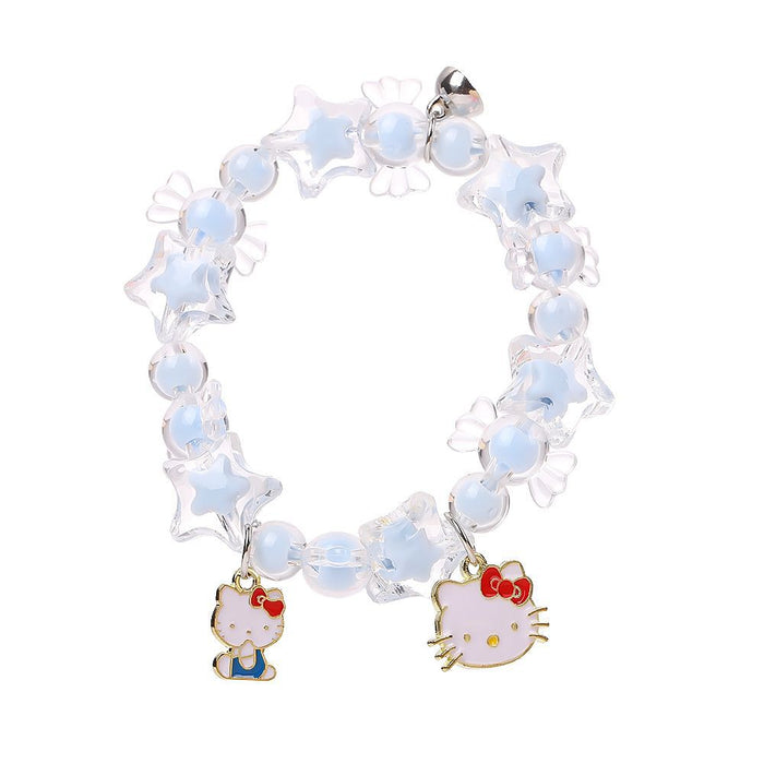 Wholesale cartoon cute crystal beaded bracelet