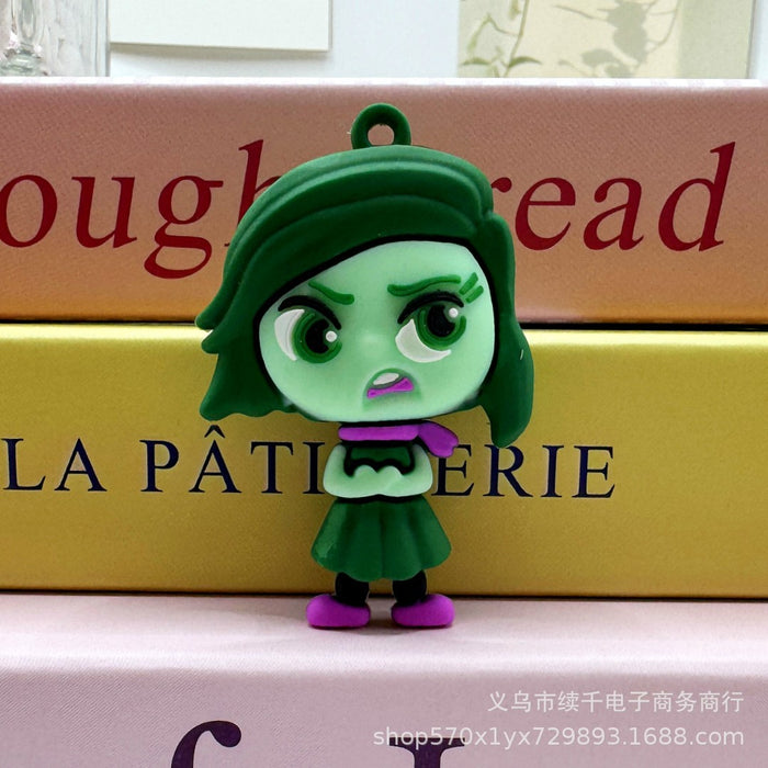 Wholesale Keychain figurine backpack pendant blind box 3D soft rubber small gift