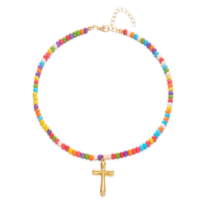 Wholesale Exquisite unique design beaded necklaces