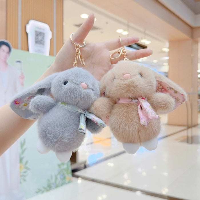 Wholesale Cute Long Ear Rabbit Pendant Plush Toy