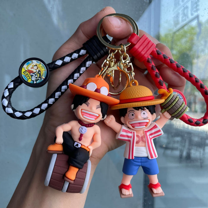 Wholesale Peripheral keychain cartoon doll couple bag pendant small gift wholesale