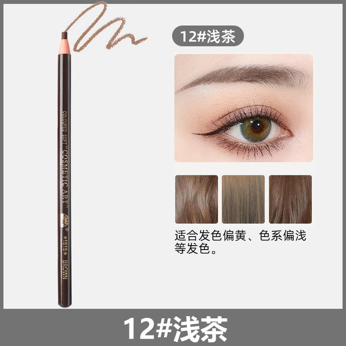 Wholesale Eyebrow Pencil Waterproof Sweat Proof Non Fading Male and Female Beginners Tear Pull Chop Knife Cutting Type JDC-EP-SN002